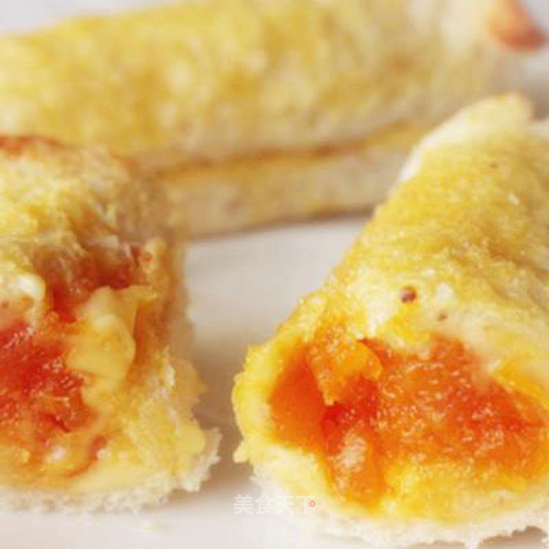 Orange Scented Cheese Toast Roll recipe