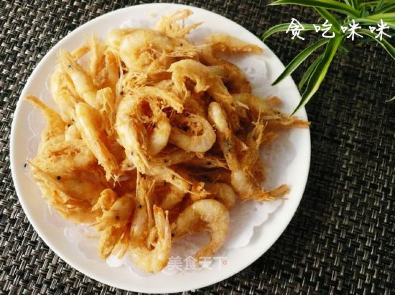 Soft Fried White Shrimp recipe