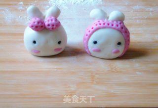 Super Cute Rabbit with Glutinous Rice recipe