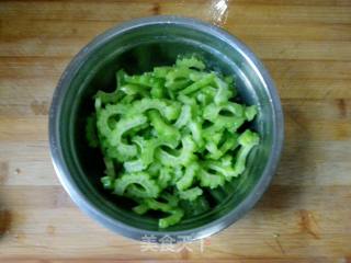 "summer Lazy Meal" Cold Bitter Gourd recipe