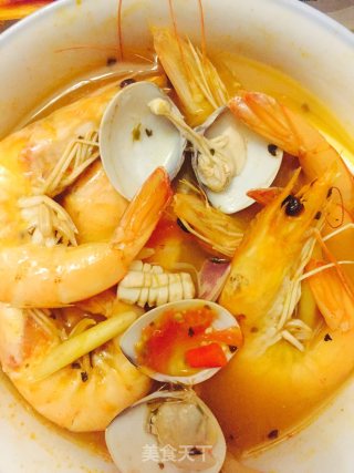 Thai Tom Yum Goong Soup recipe