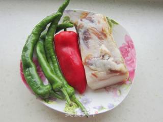 Stir-fried Bacon with Double Pepper recipe