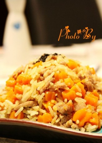 Pumpkin Fried Rice recipe