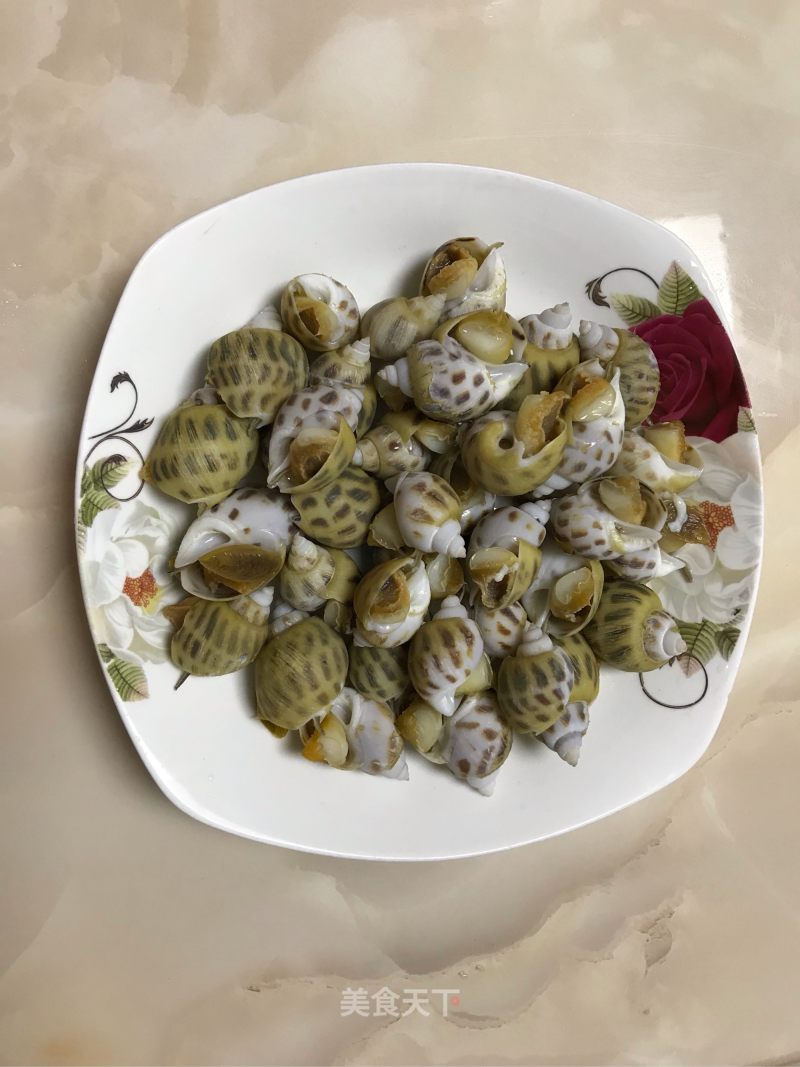 Boiled Flower Snail recipe