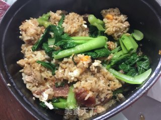 #trust之美# Foie Gras and Sausage Claypot Rice recipe