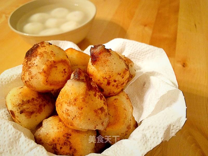 Crispy Heart Soft Red Bean Glutinous Rice Ball recipe