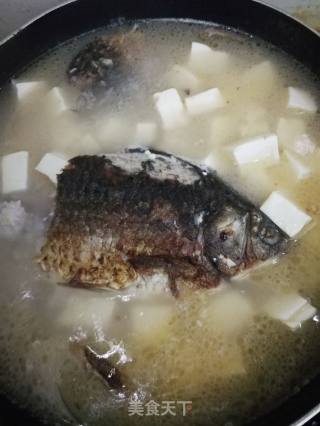 Tofu Soup with White Carp recipe