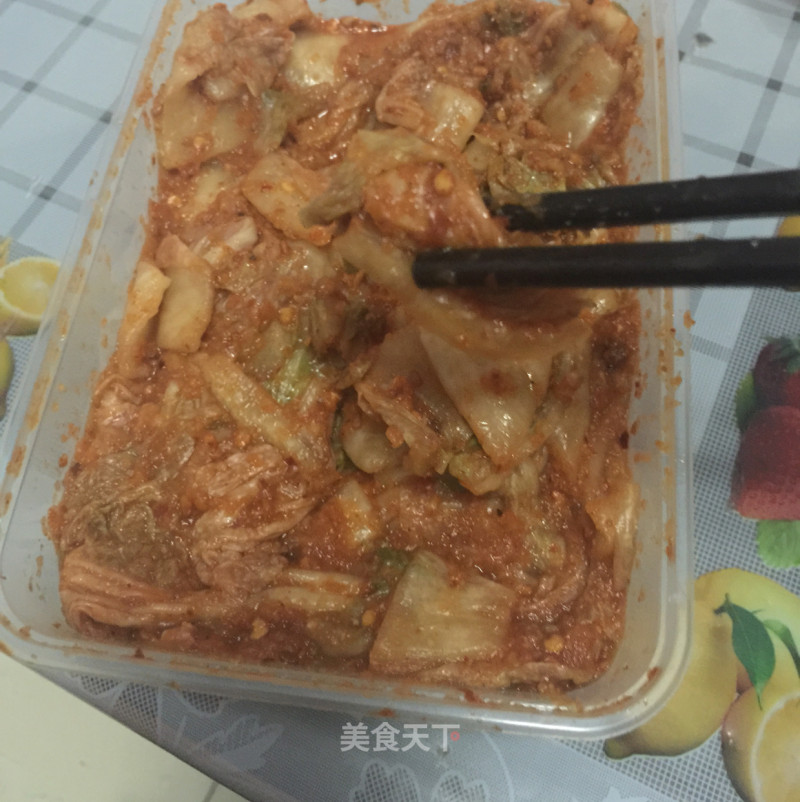 Spicy Chinese Cabbage recipe