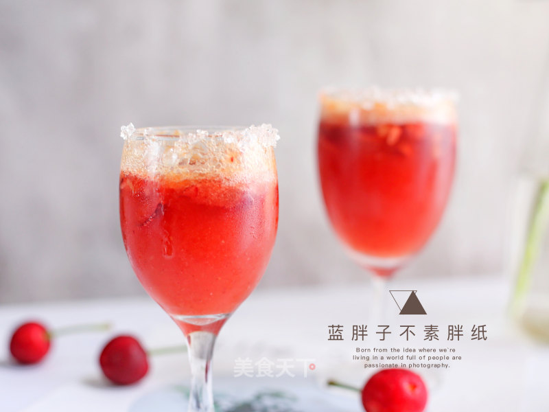 Cherry Rio Ice Drink recipe