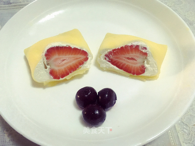 #aca Baking Star Competition #strawberry Pancake recipe