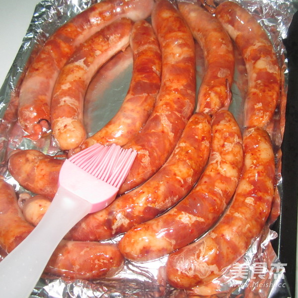 Grilled Pork Sausage recipe