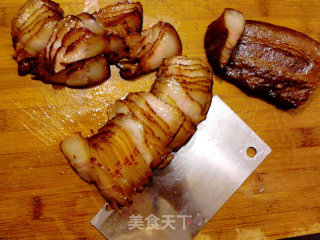 Stir-fried Bacon with Garlic recipe