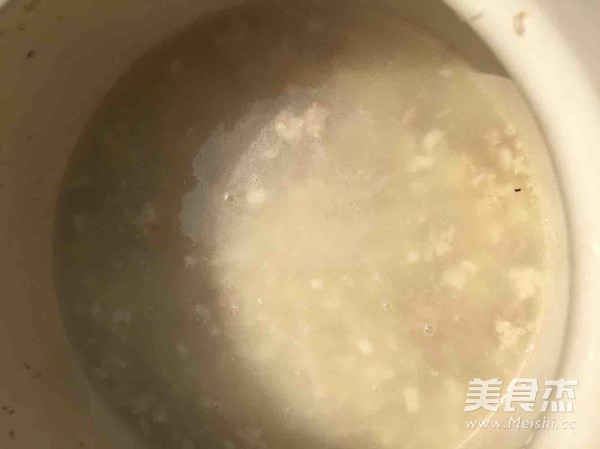 Yam Minced Pork Congee (baby Version) recipe