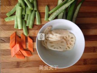 Hot Plate Beef Mixed Vegetables recipe