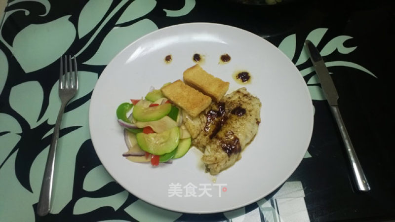 Fried Sea Bass recipe