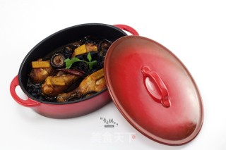 A Delicacy for Entertaining Guests-chicken Legs Stewed with Mushrooms recipe
