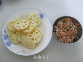 Glutinous Lotus Root Folder recipe