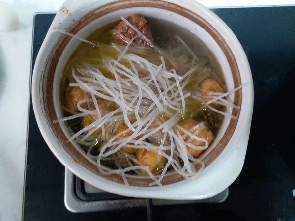 Goose and Vermicelli Soup recipe