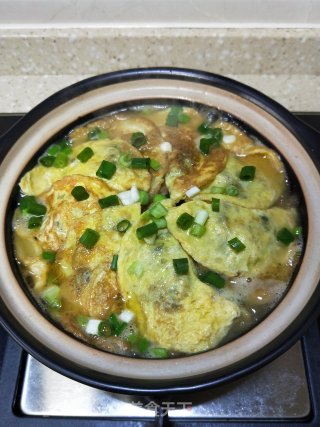 Ai Ye Minced Egg Dumplings recipe