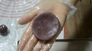 #新良第一节烤大赛# Peach Mountain Skin Moon Cakes recipe