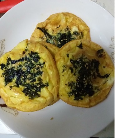 Fried Egg with Seaweed recipe