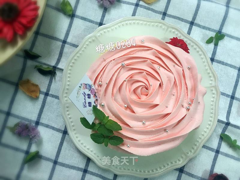 #the 4th Baking Contest and is Love to Eat Festival# Flower Light Cheesecake recipe