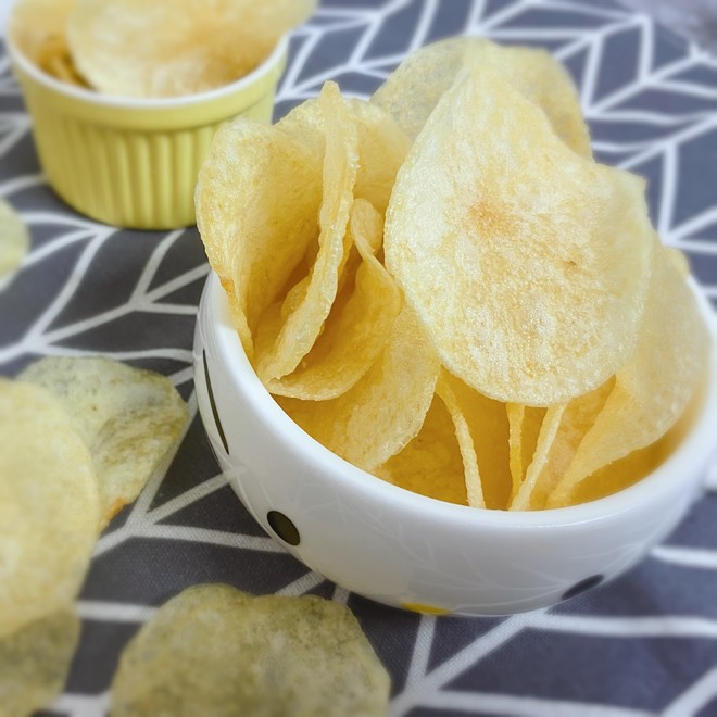 Homemade Grumpy Crispy Potato Chips recipe