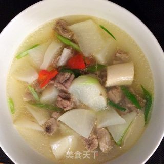 Lamb Stew with White Radish recipe