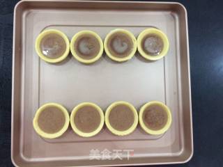 Cocoa Tart, A New and Interesting Way to Eat Egg Tarts recipe