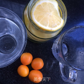 Orange Love Lemon Honey Drink recipe