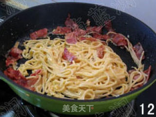 Another Classic of Pasta [bacon Egg Noodles] recipe