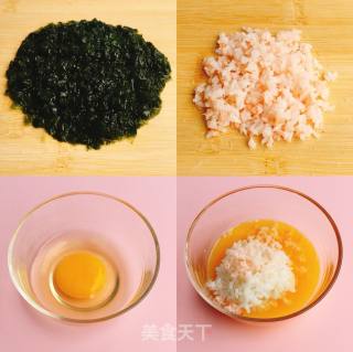 Wakame Shrimp Rice Ball recipe