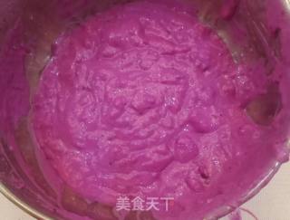 Purple Potato Mousse Cake recipe