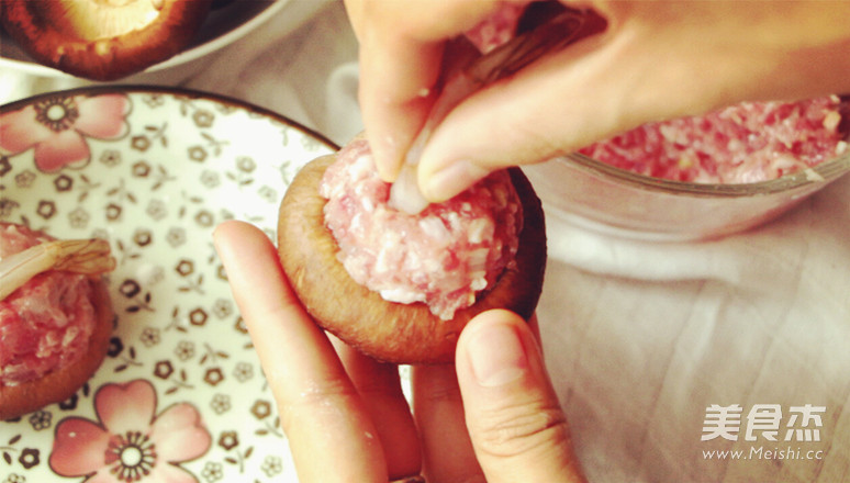 Stuffed Mushrooms with Shrimp recipe