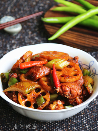 Pickled Pepper Lotus Root Chicken Wings recipe