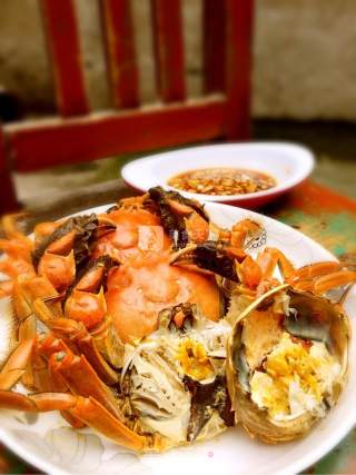 Steamed Hairy Crabs recipe