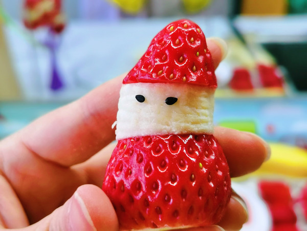 Strawberry Snowman recipe