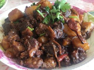 Beef Brisket Stewed Potatoes recipe