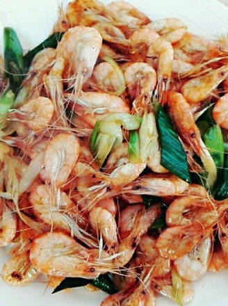 Stir-fried River Prawns recipe