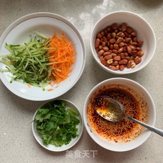 Hot and Sour Cold Noodles recipe