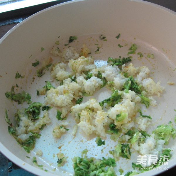 Cabbage Curry Fried Rice recipe