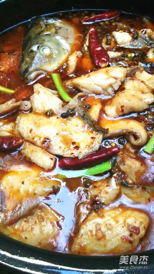 Boiled Fish with Pepper Fish recipe