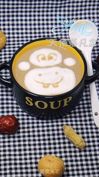 Big Mouth Monkey Red Date Peanut Walnut Dew recipe