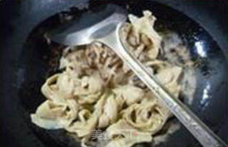 Spinach Fried Gluten recipe