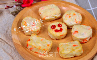 Carrots and Lotus Root Chicken Nuggets recipe
