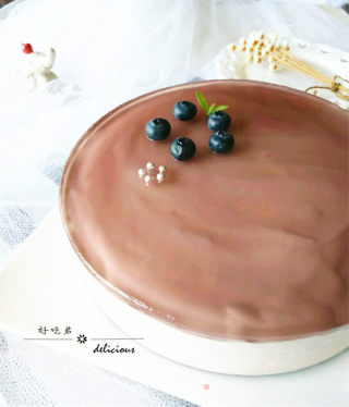 Blueberry Mirror Mousse Cake recipe