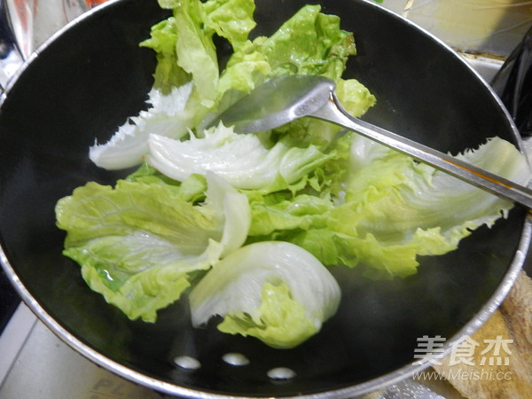 Lettuce in Soup recipe