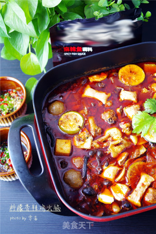 [sichuan] Lemon Spicy Chicken Hot Pot recipe