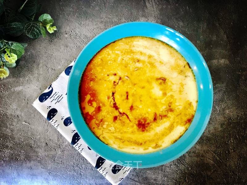 Whitebait Steamed Egg recipe