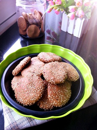 Brown Sugar Sesame Biscuits recipe